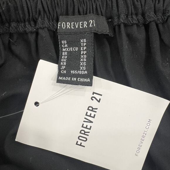 Forever 21 NWT Women's XS Y2K Whimsigoth Dark Fairy Sweetheart Neckline Babydoll - Picture 6 of 9